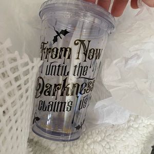 Fairyloot Sarah J Maas tumbler.